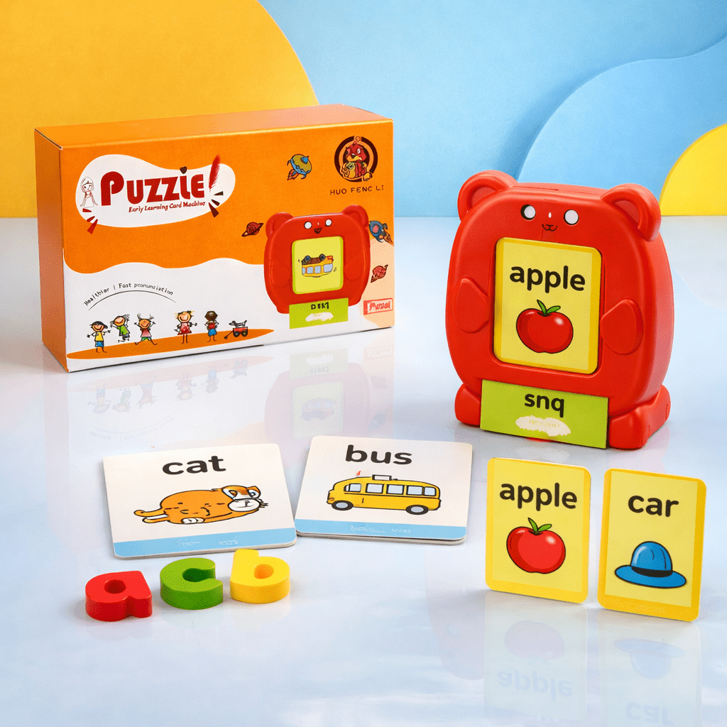 Interactive Talking Flash Card Learning Toy for Kids – Educational Early Learning Card Machine for Toddlers - TodsKart