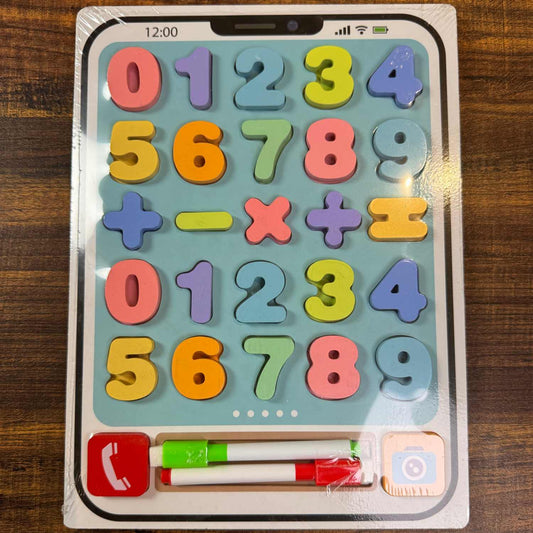 Montessori Alphabet & Number Learning Board - TodsKart