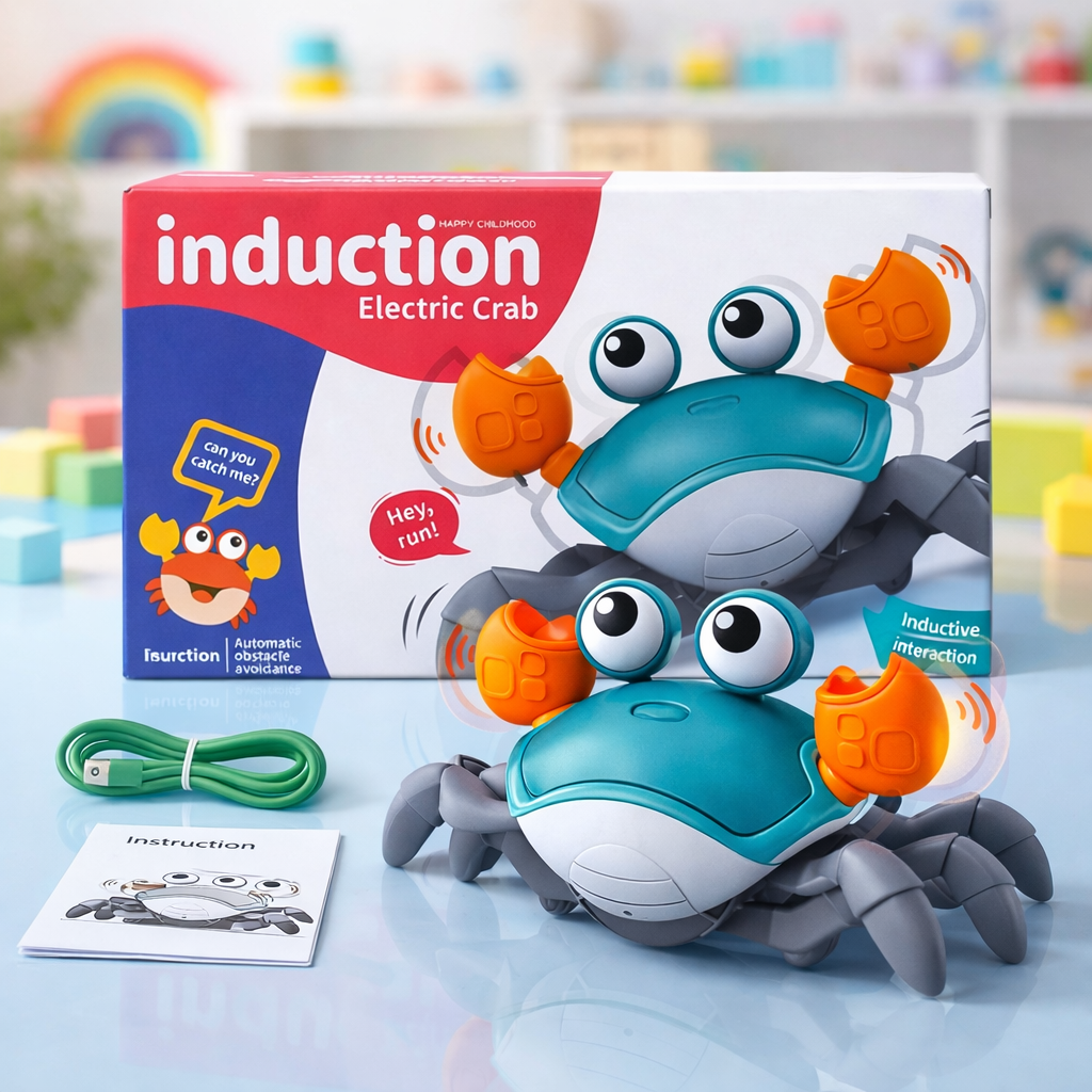 Smart Induction Crawling Crab Toy - TodsKart