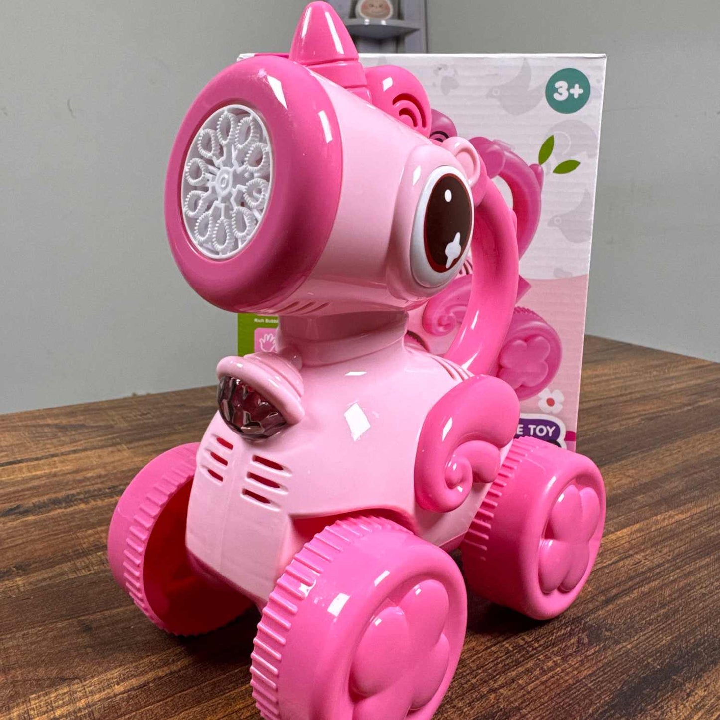 Unicorn Bubble Blaster Toy with Lights & Music - TodsKart
