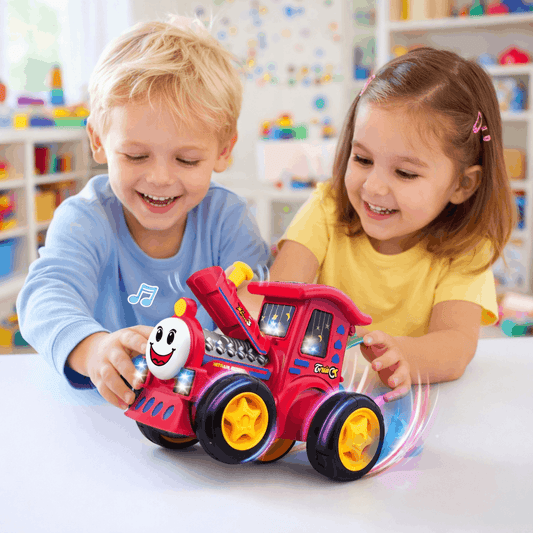 2.4G Remote Control Stunt Car for Kids – Fancy Swing RC Stunt Vehicle with Lights, Music & 360° Tricks - TodsKart