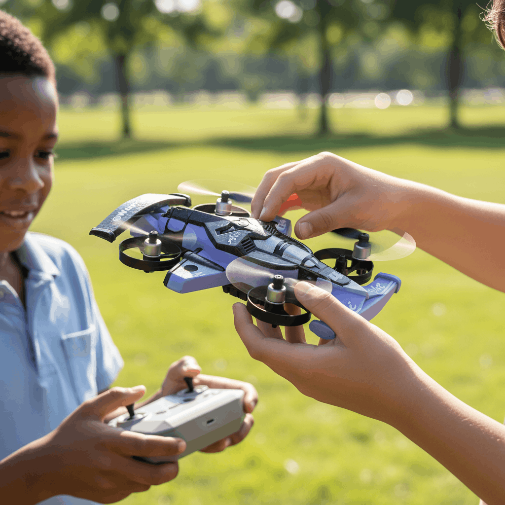 2.4GHz Mini RC Drone – Compact Racing Quadcopter with Remote Control - TodsKart