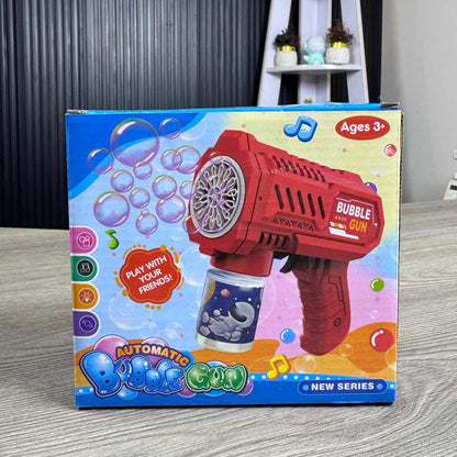 Automatic Bubble Gun with Music & Lights - TodsKart