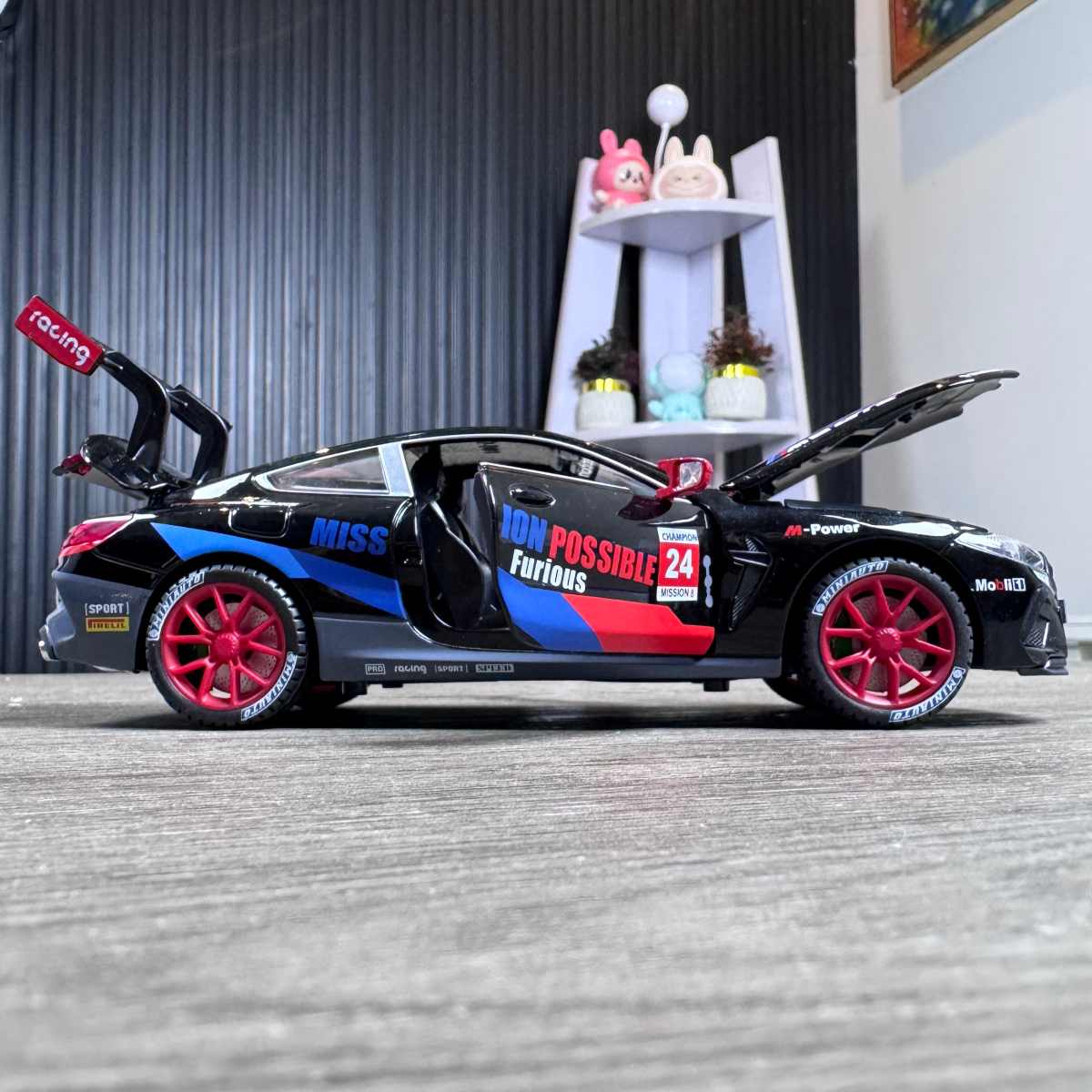 BMW M8 GTE Racing Die-Cast Model Car - TodsKart