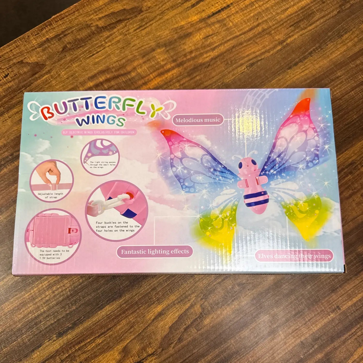 Butterfly Wings Light - Up Toy - TodsKart