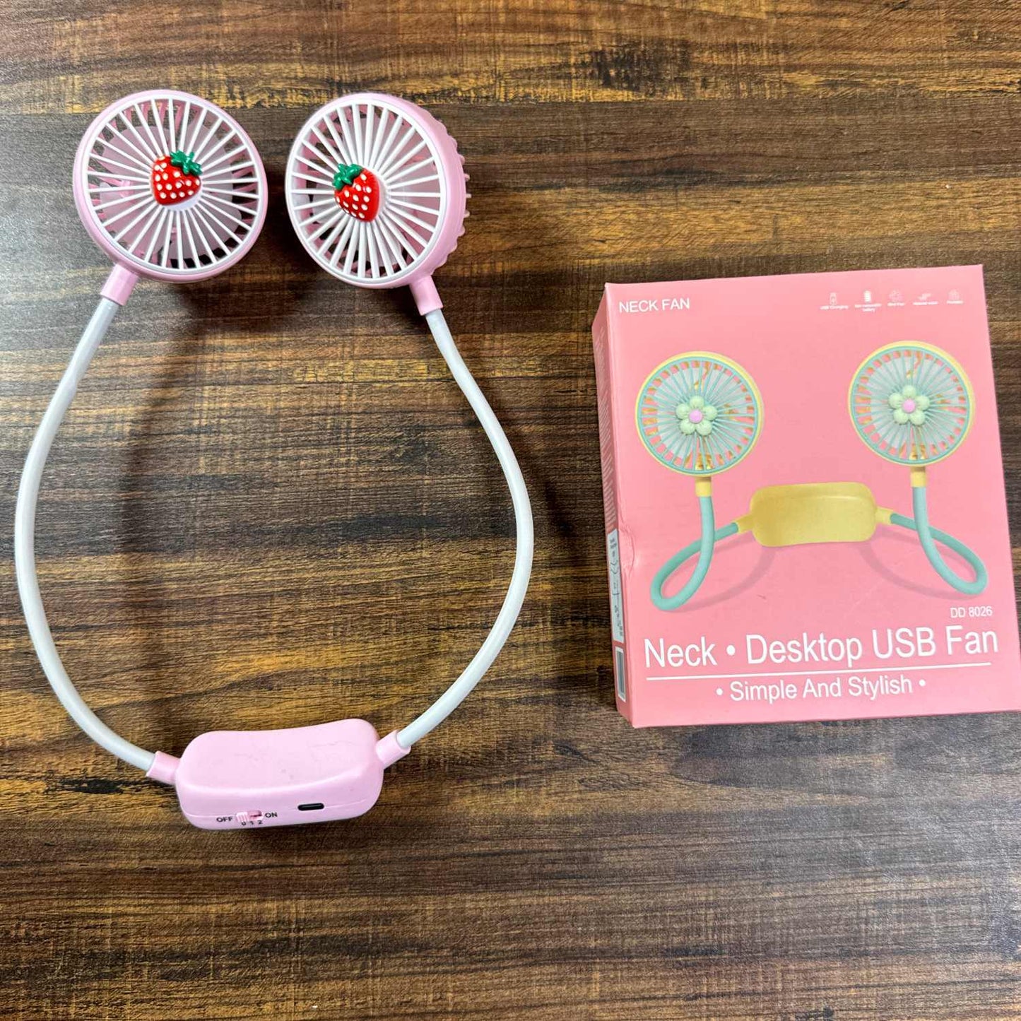Dual Head Neck Fan - TodsKart