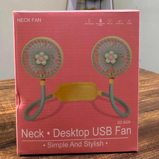 Dual Head Neck Fan - TodsKart