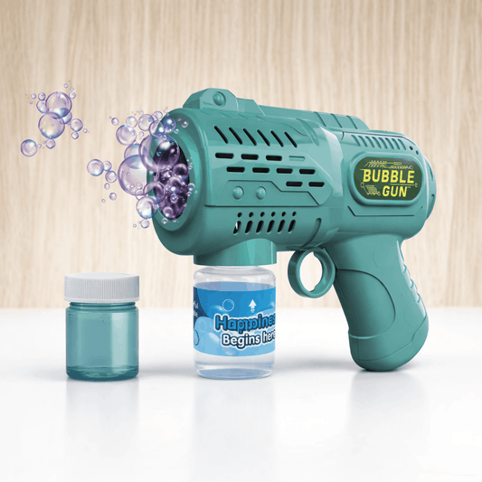 Electric Bubble Gun for Kids – Automatic Bubble Blaster Toy with Bubble Solution | Fun Outdoor & Indoor Bubble Machine Toy for Boys & Girls - TodsKart