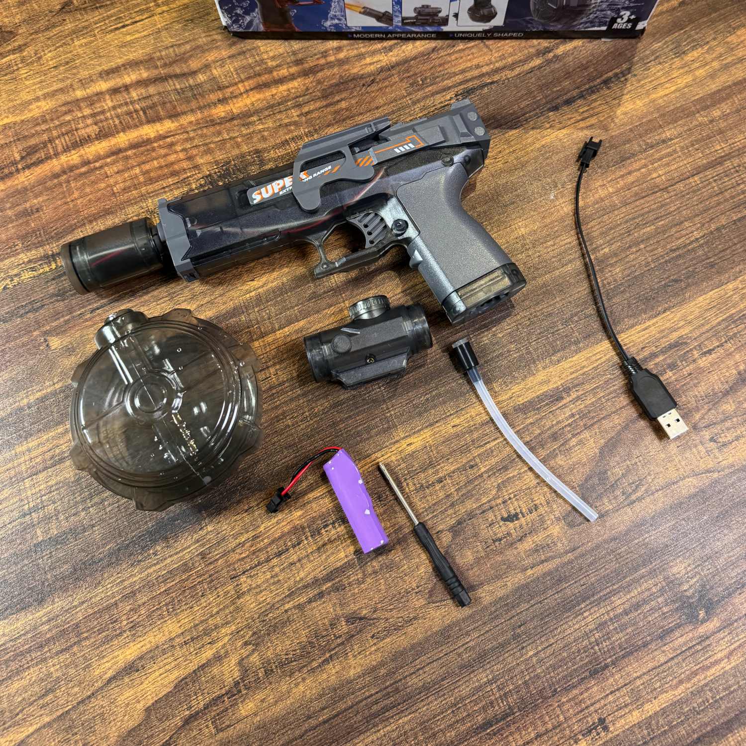 Electric Continuous Spray Water Gun - TodsKart