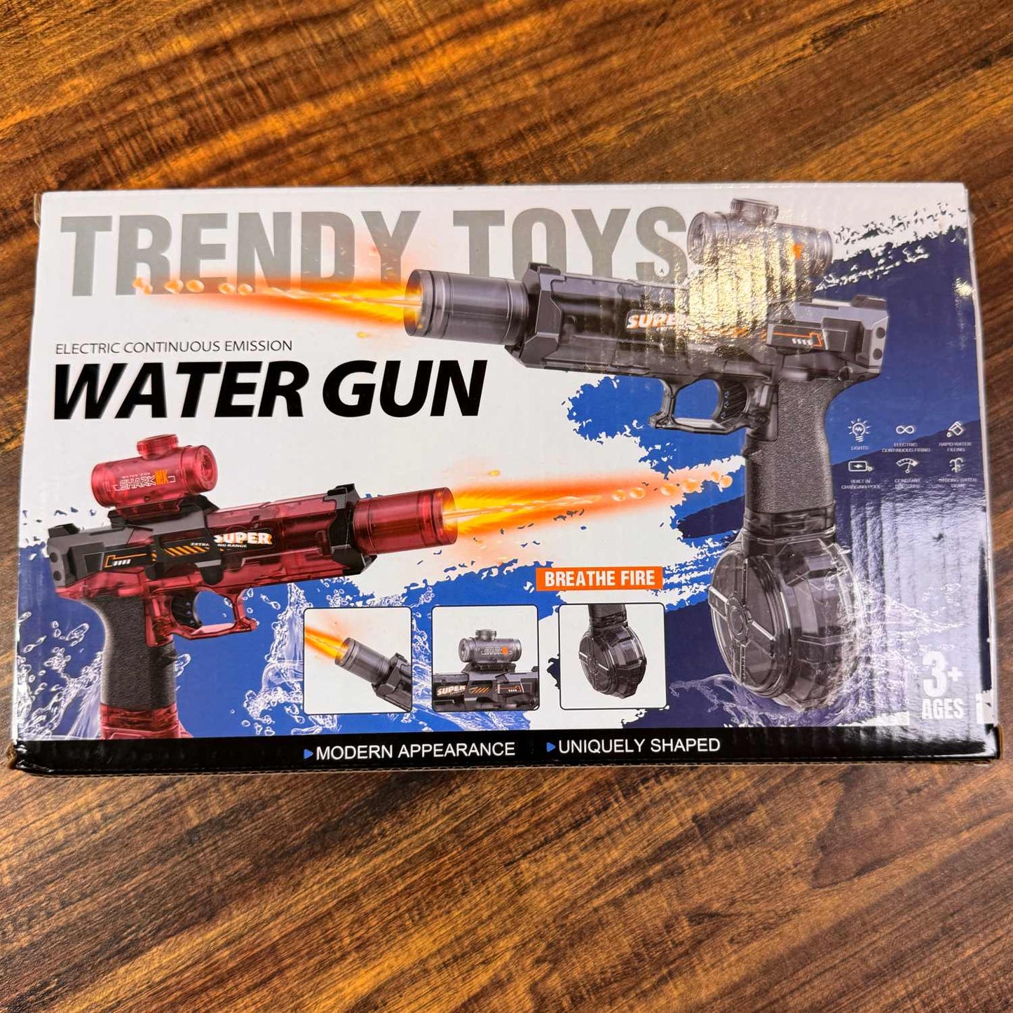 Electric Continuous Spray Water Gun - TodsKart