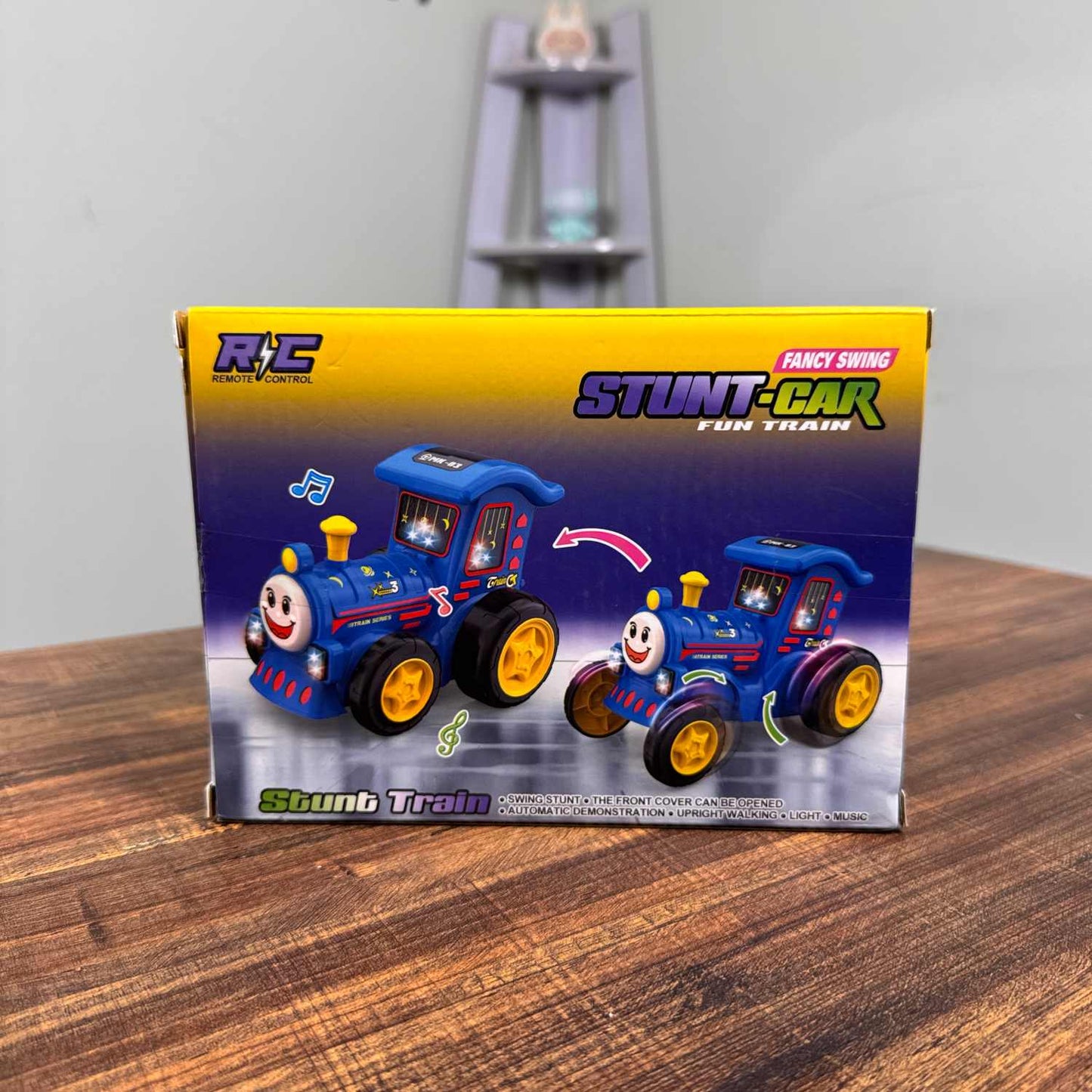 Fancy Swing RC Stunt Car with Lights, Music & 360° Tricks - TodsKart