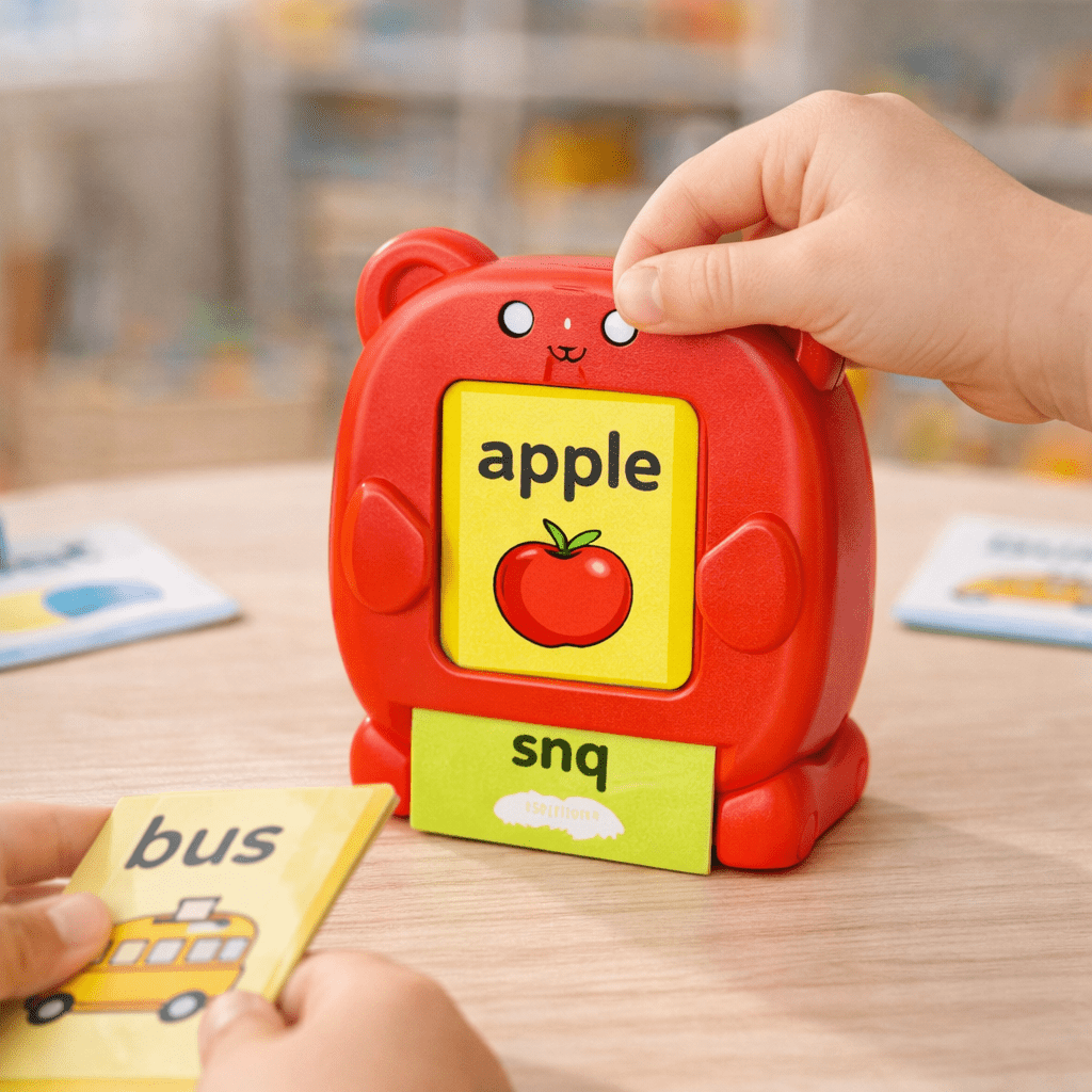 Interactive Talking Flash Card Learning Toy for Kids – Educational Ear ...