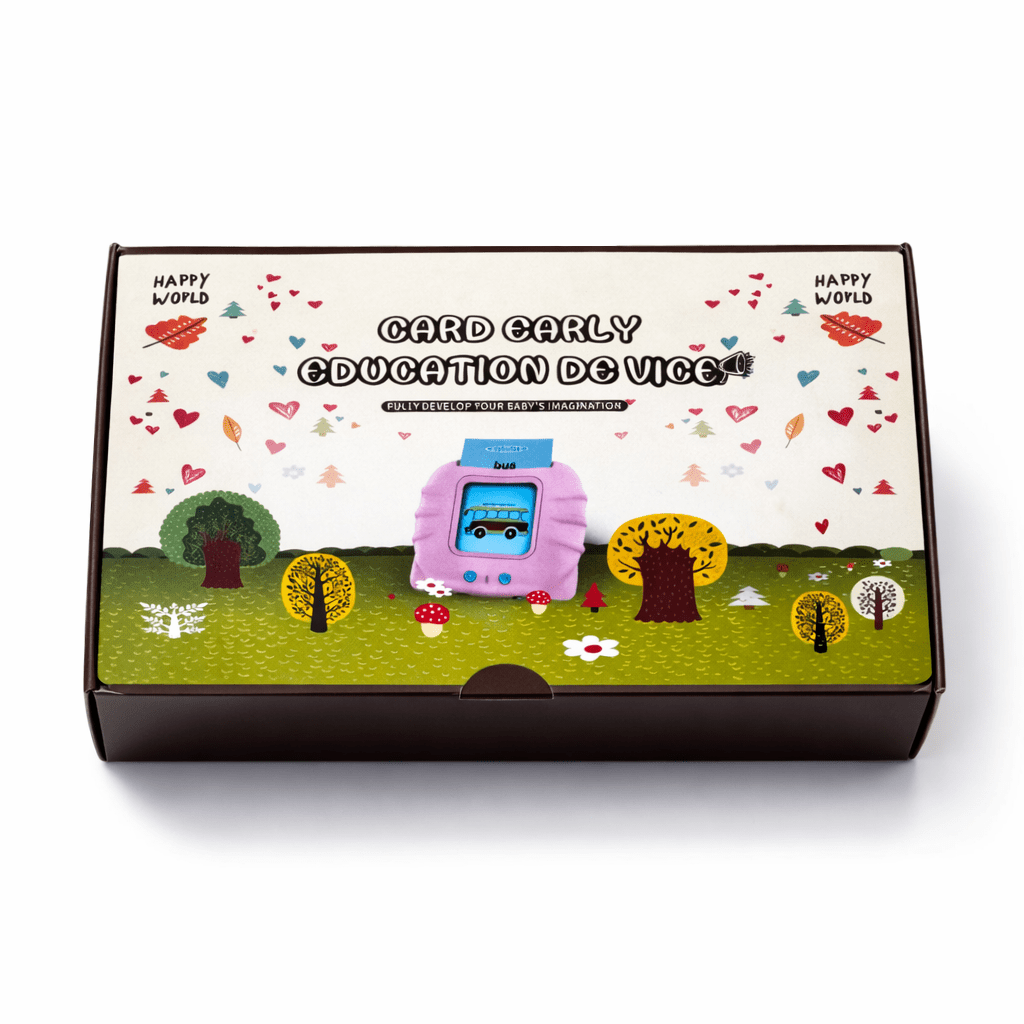 Interactive Talking Flash Cards Learning Toy for Kids – Early Education Card Reader with 64 Word Cards | Montessori Speech & Vocabulary Learning Toy for Toddlers - TodsKart