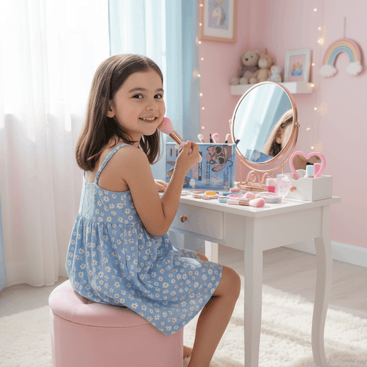 Kids Beauty Kit Makeup Set – Makeup & Accessory Box for Girls - TodsKart