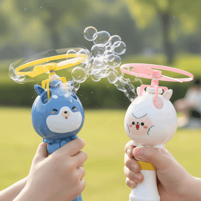 Kids Electric Bubble Toy – Automatic Bubble Maker with Lights & Fun Music for Outdoor Play - TodsKart