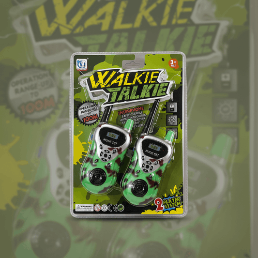 Kids Walkie Talkie Set – 2 Player Long Range Interphone Toy with 100M Range for Outdoor Adventure - TodsKart