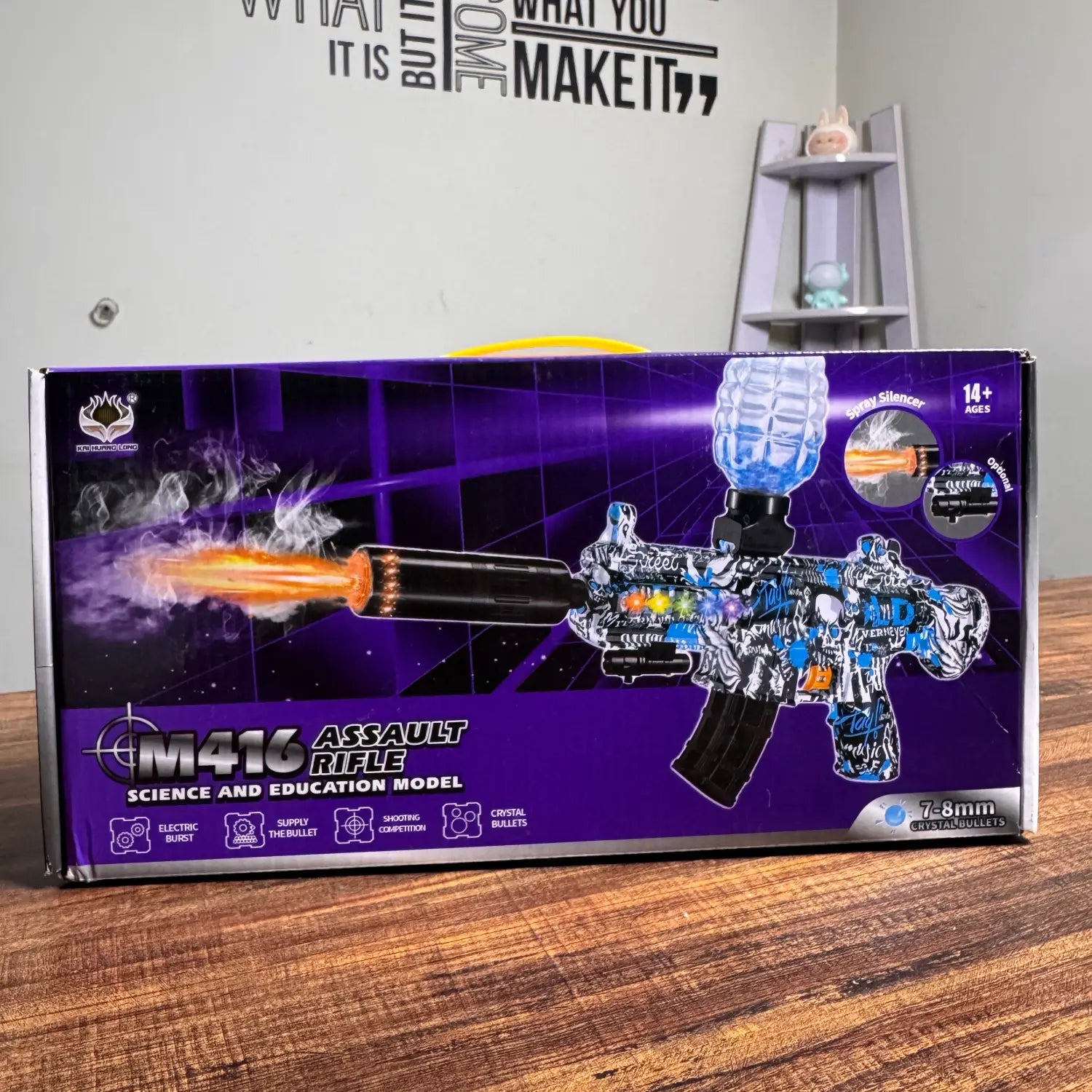 M416 Assault Rifle Electric Gel Blaster Gun - TodsKart