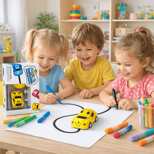Magic Induction Line Following Car – Kids Smart Track Drawing Car Toy with Sensor Technology - TodsKart