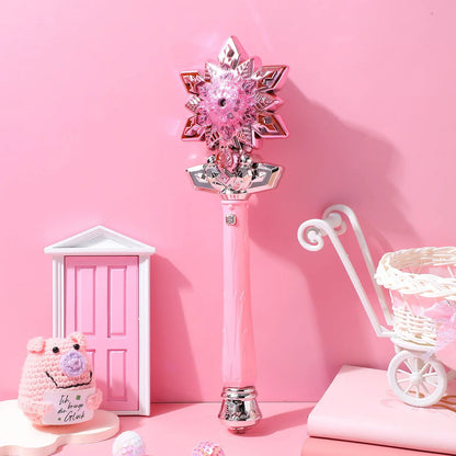 Magical Princess Light - Up Wand Toy for Kids – Sparkling Fairy Magic Stick with Lights & Sound for Girls - TodsKart