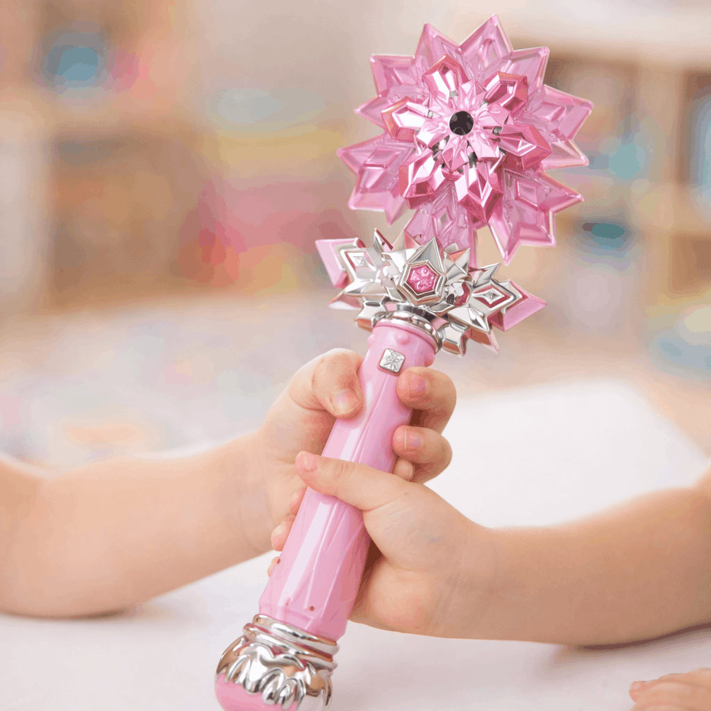 Magical Princess Light - Up Wand Toy for Kids – Sparkling Fairy Magic Stick with Lights & Sound for Girls - TodsKart