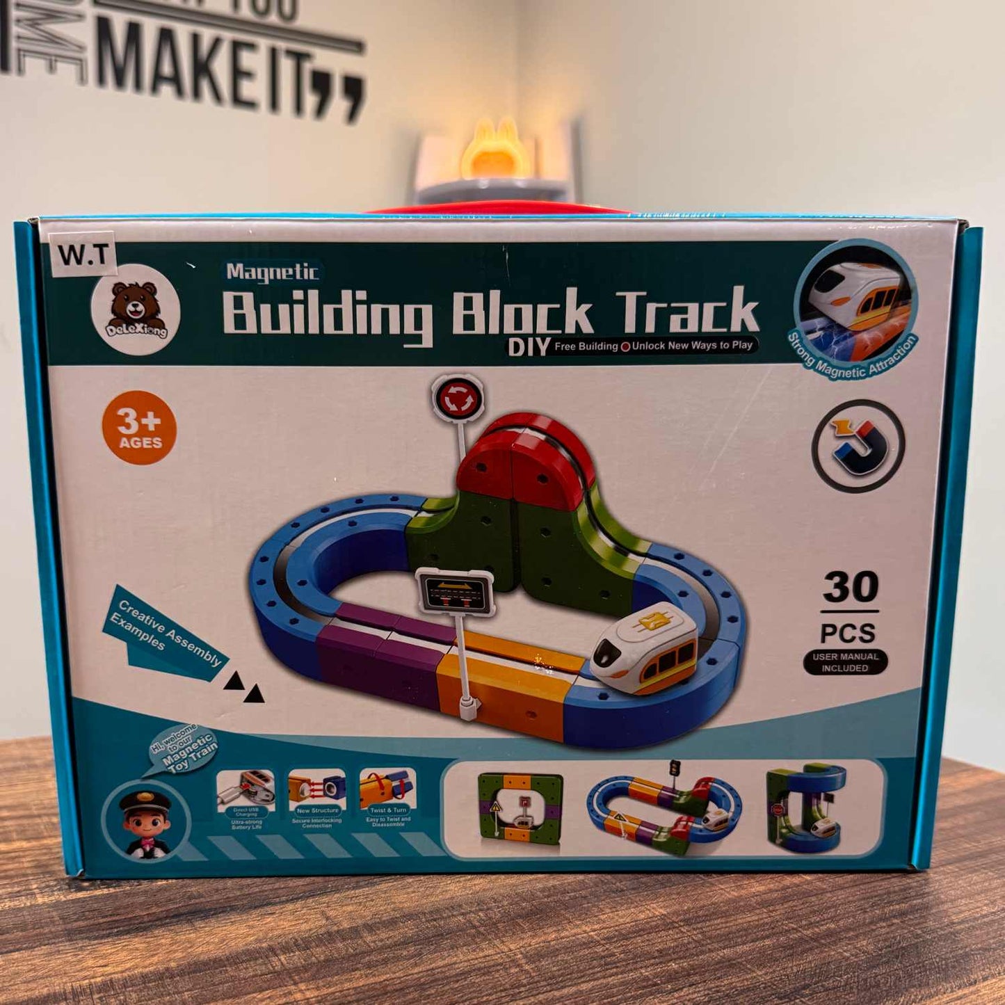 Magnetic Train Track Building Set - TodsKart