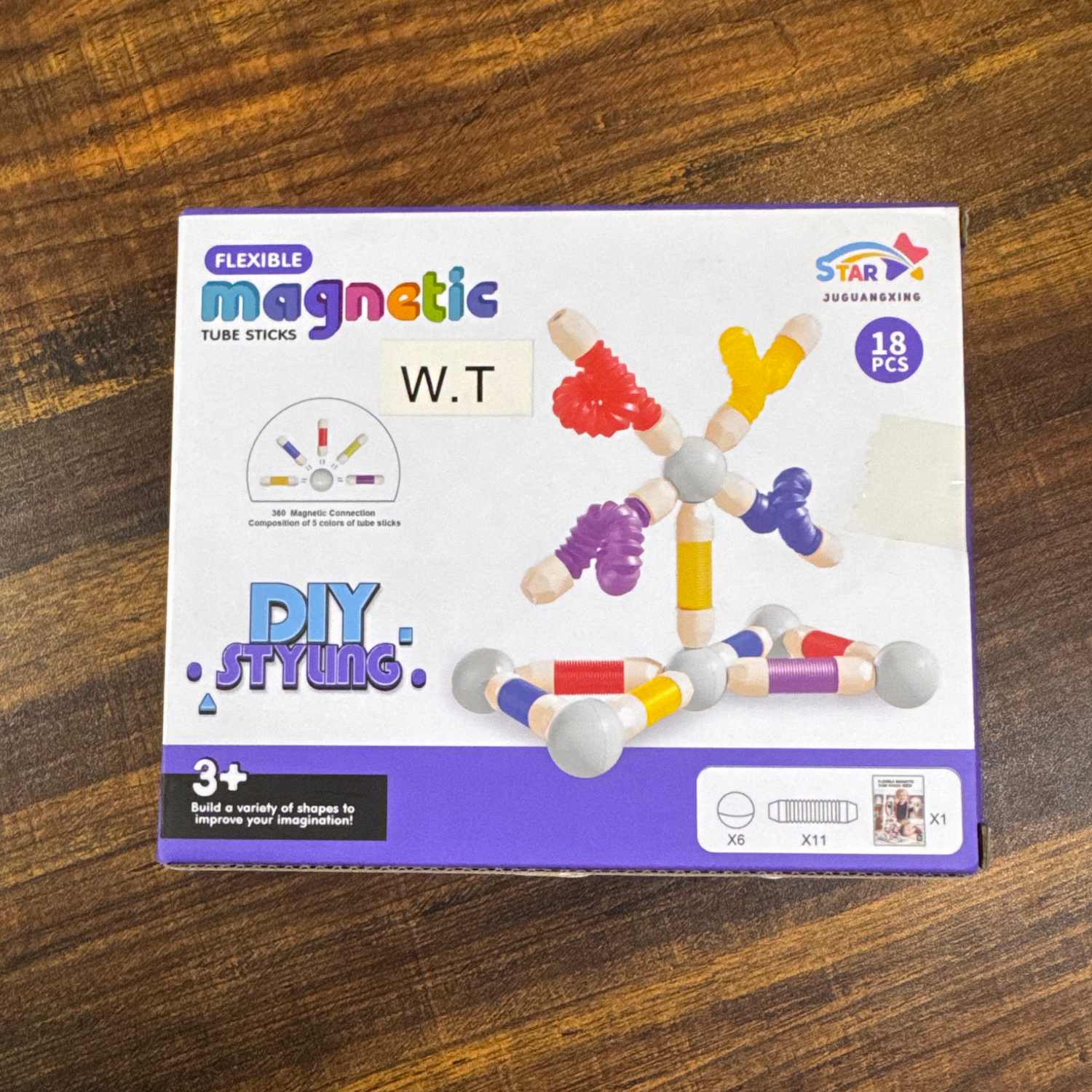 Magnetic Tube Sticks Building Set - TodsKart