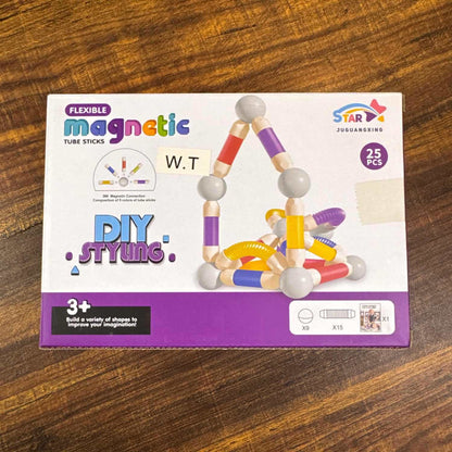 Magnetic Tube Sticks Building Set - TodsKart