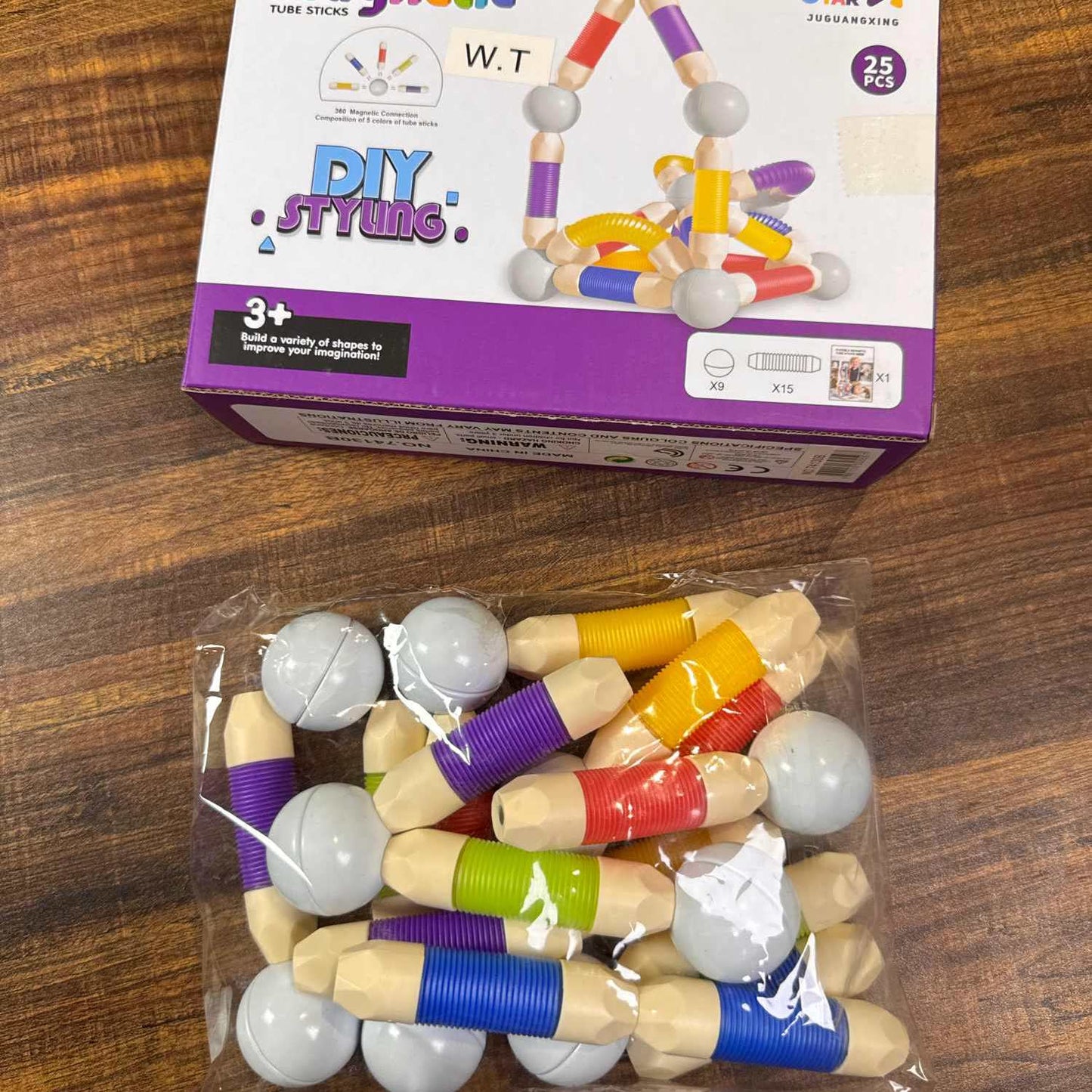 Magnetic Tube Sticks Building Set - TodsKart