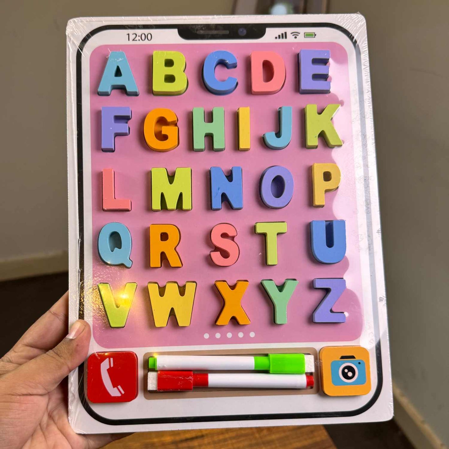 Montessori Alphabet & Number Learning Board - TodsKart