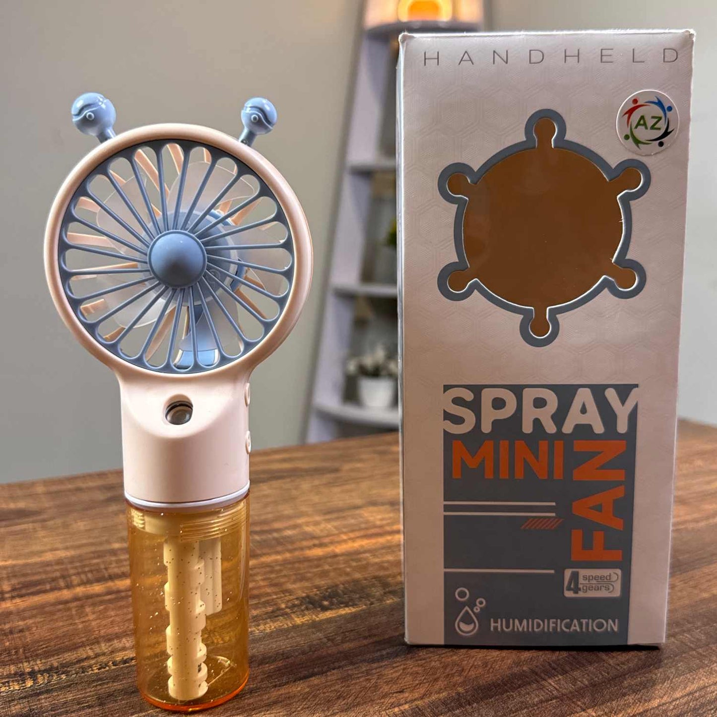 Portable Handheld Mist Fan with Water Spray & Rechargeable - TodsKart