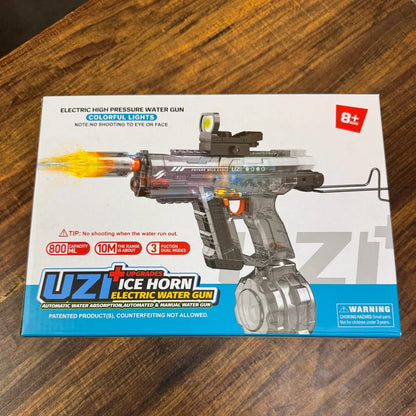 Rechargeable Premium Long Range Electric Water Gun UZI Style - TodsKart