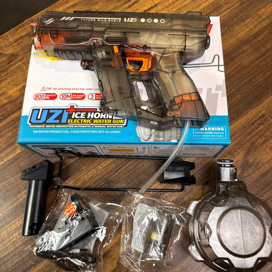 Rechargeable Premium Long Range Electric Water Gun UZI Style - TodsKart