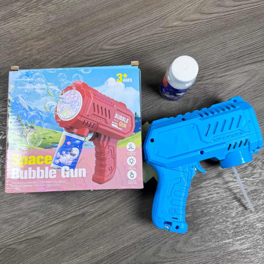 Space Bubble Gun with LED Lights - TodsKart