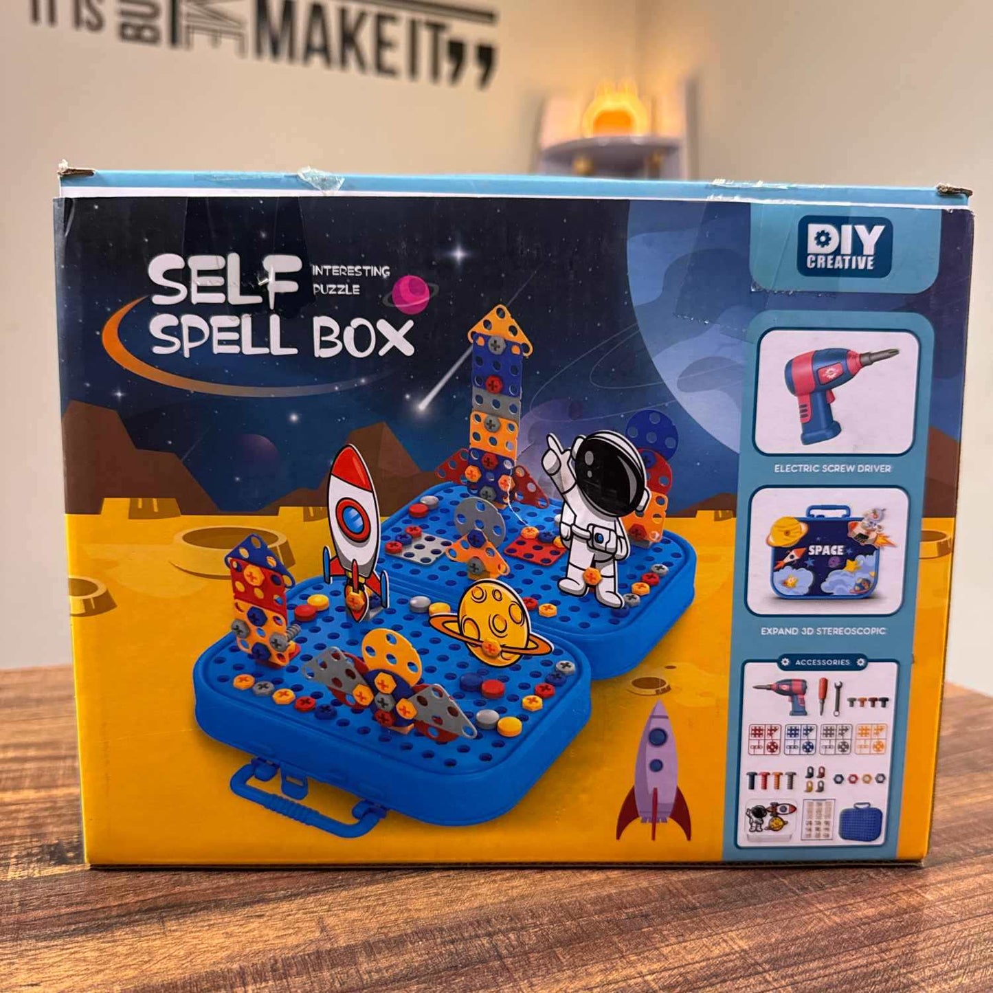 Space DIY Tool Box Building Set - TodsKart