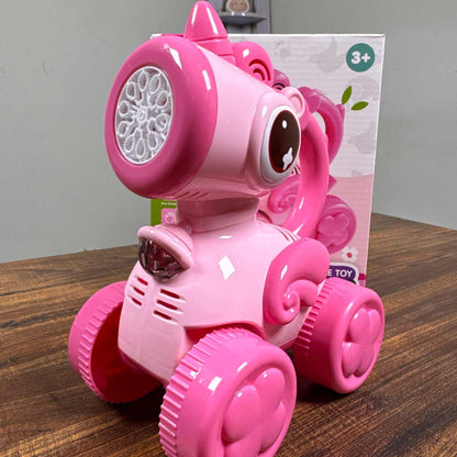 Unicorn Bubble Blaster Toy with Lights & Music - TodsKart