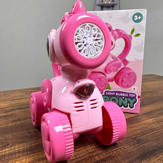Unicorn Bubble Blaster Toy with Lights & Music - TodsKart